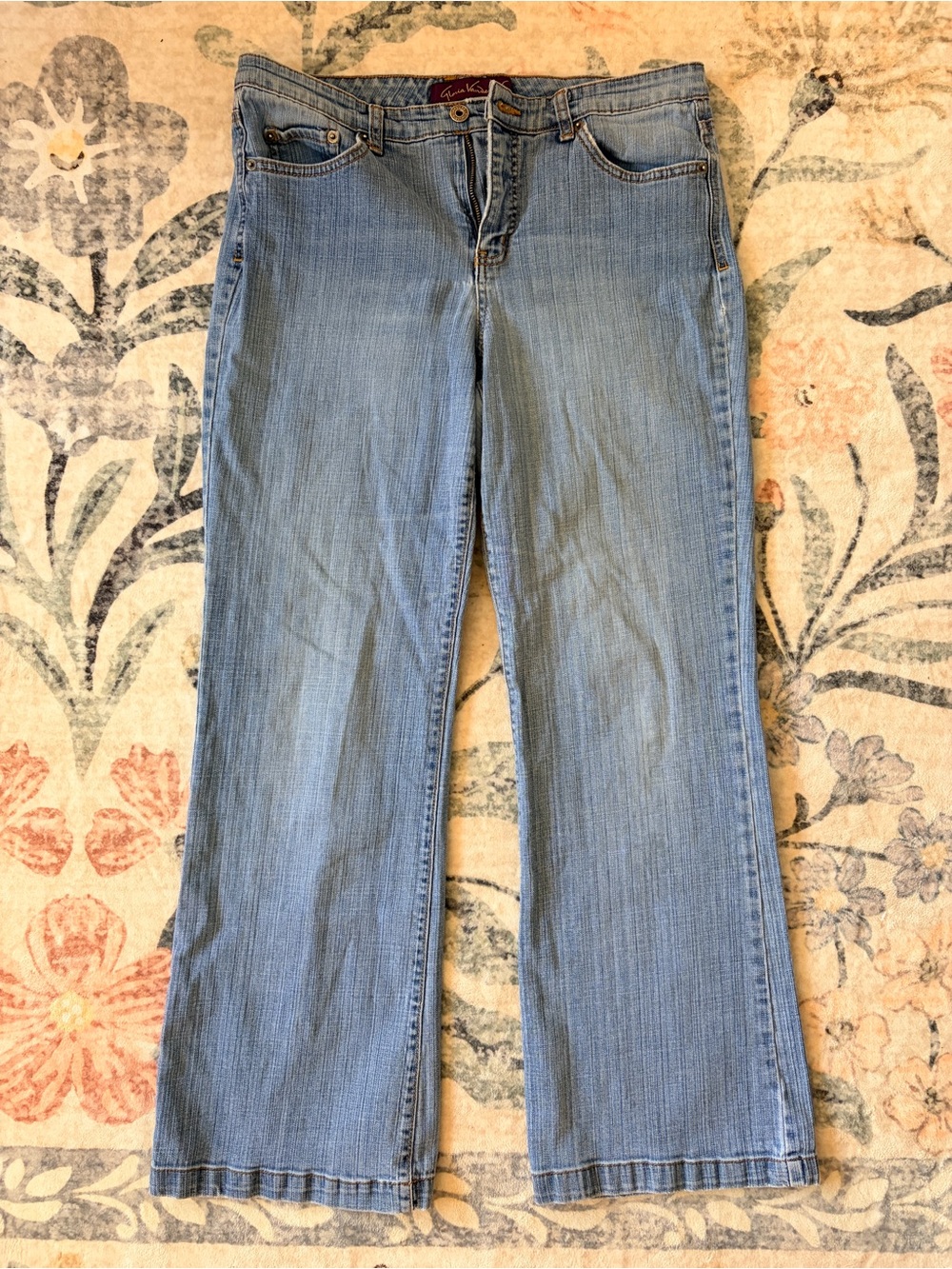 Gloria Vanderbilt Light Blue Bootcut Jeans